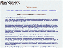 Tablet Screenshot of mindgames.hard-light.net